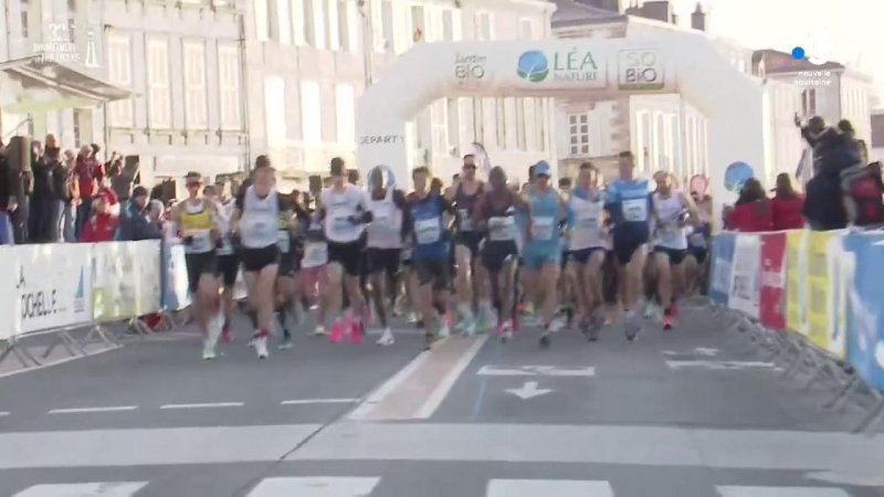 Video Dition Le D Part De La Me Dition Du Marathon De La