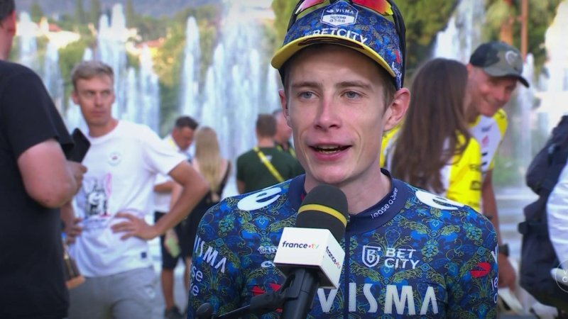 VIDEO Étape 21 Jonas Vingegaard Je ne peux pas être déçu Tour