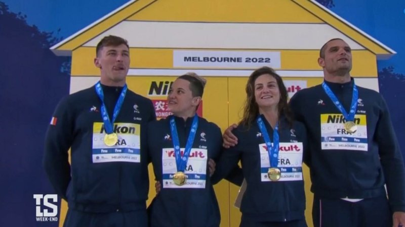 VIDEO Mondiaux de Natation Quatre médailles pour nos français Tout