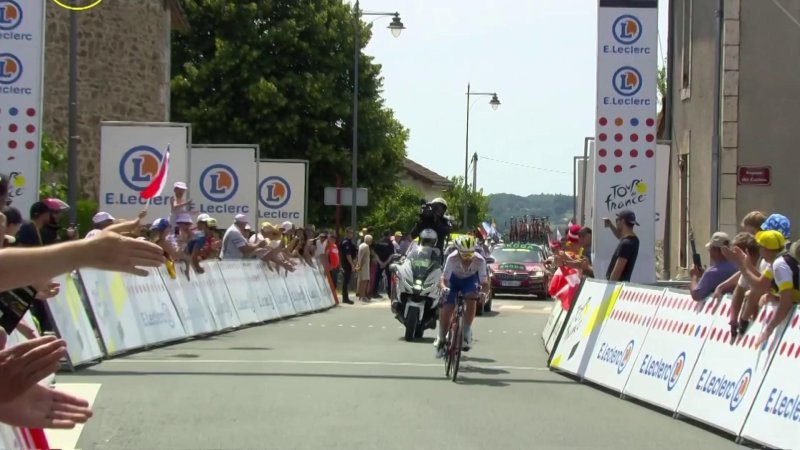 Video Etape Anthony Turgis Passe En T Te Au Sommet De La Premi Re