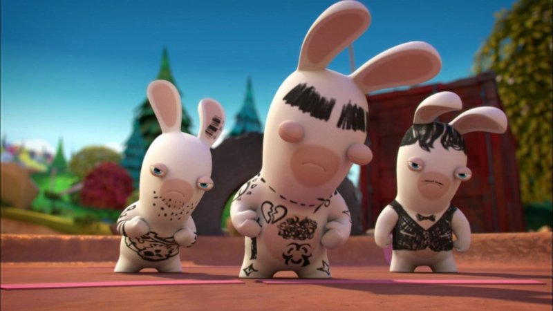 Les Lapins Cr Tins Invasion La S Rie Tv Saison Pisode En Replay