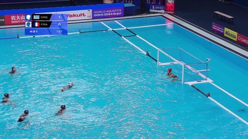 Video Water Polo F Les Grecques D Butent Parfaitement La Rencontre