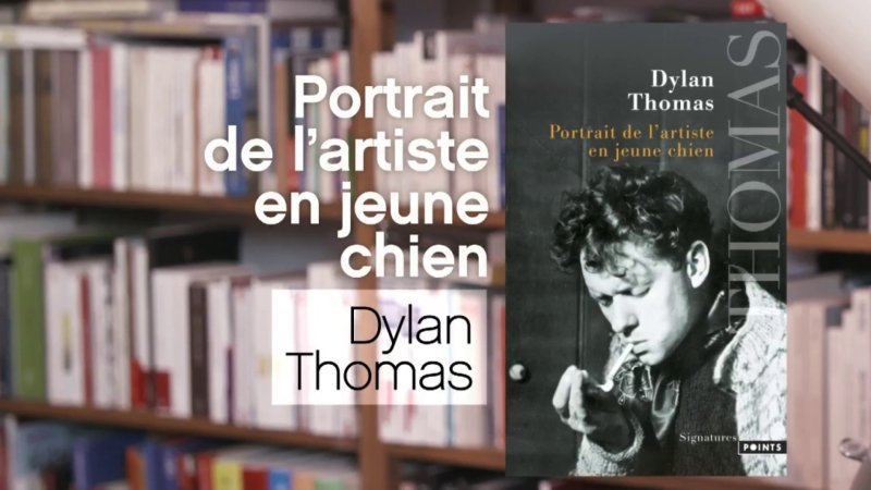 Portrait De L Artiste En Jeune Chien Dylan Thomas En Replay La P