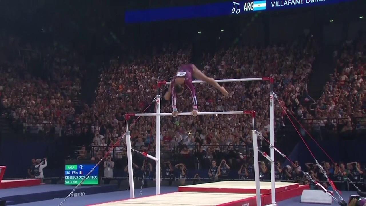 VIDEO. Gymnastique (F) : Mélanie De Jesus Dos Santos titrée sur