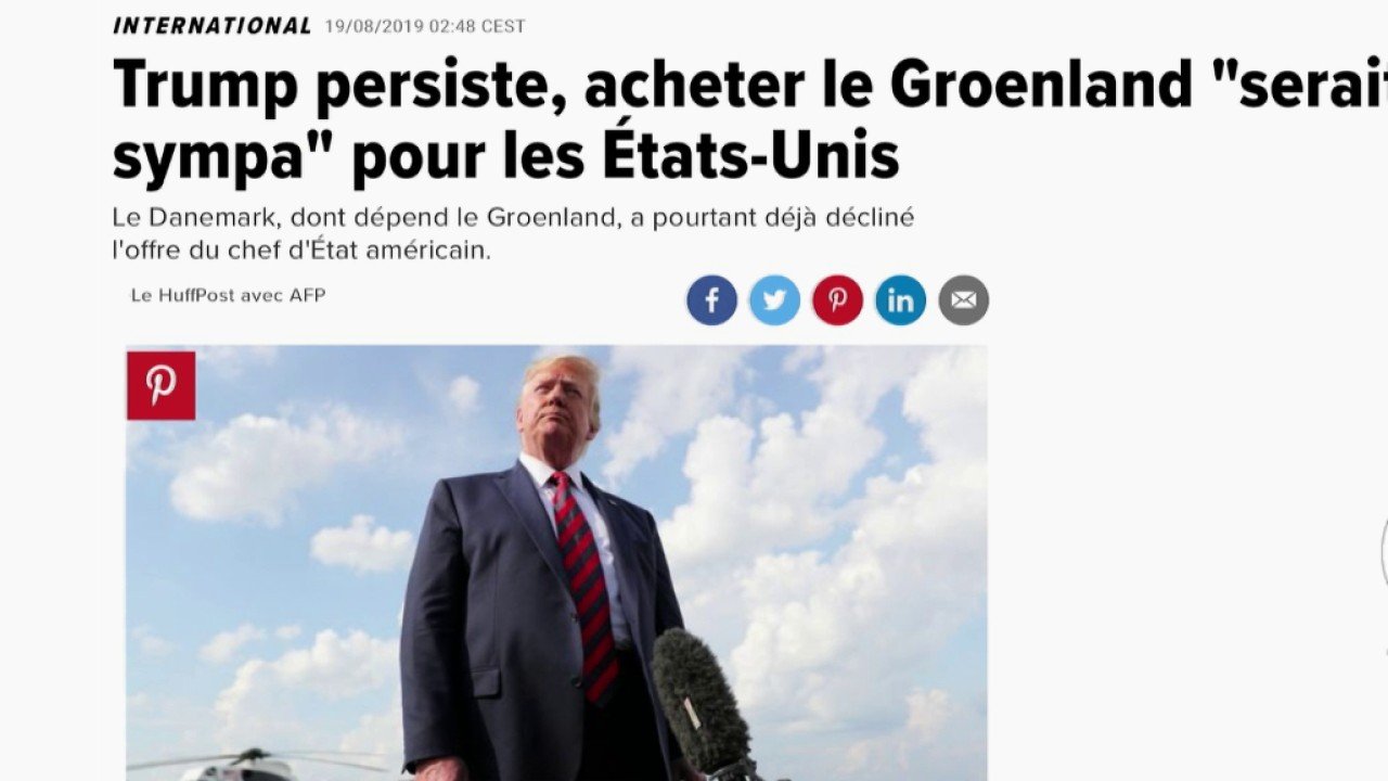 Télématin Donald Trump veut acheter le Groenland