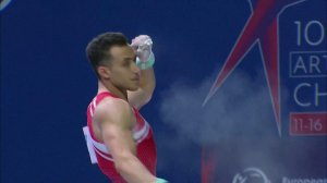 Gymnastique artistique. L'Ukrainien Illia Kovtun champion d'Europe des  barres parallèles