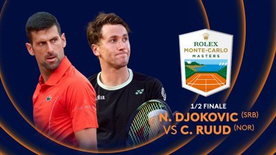 1/2 finale : Novak Djokovic (SRB) vs Casper Ruud (NOR) - vidéo undefined - france.tv