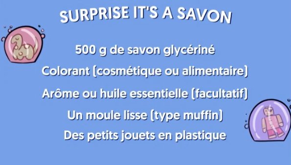 Vidéo – Comment fabriquer un savon surprise pour vos enfants (par