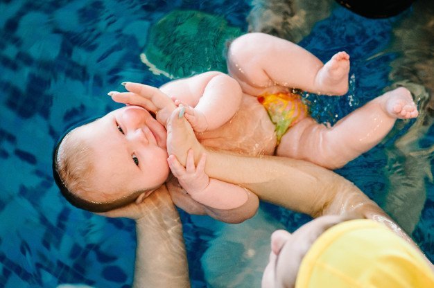 Couche de bain bébé imperméable à l'eau réglable c – Grandado