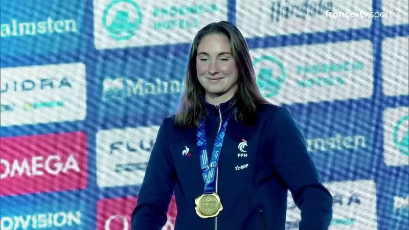 VIDEO. 800m Nage Libre (F) : Première Marseillaise Pour Anastasiia ...