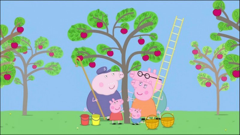 Replay Peppa Pig, Peppa Pig Le mûrier du FRANCE 5