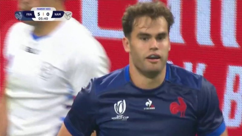 Video Journée 3 Damian Penaud Ouvre Le Score Pour La France Coupe Du Monde De Rugby