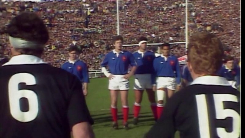 Video Retour Sur La 1re Finale De La Coupe Du Monde De Rugby En 1987 Nouvelle Zélande France