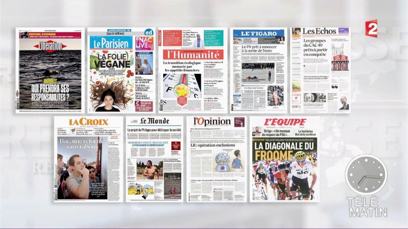 Revue De Presse Du 06/07 - Extrait Vidéo Télématin (suite)