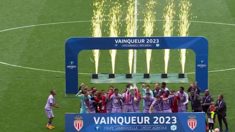 VIDEO. Finale Gambardella : L'AS Monaco Soulève Sa Cinquième Coupe ...