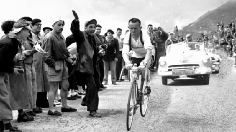 100 ans du maillot jaune Jean Robic du maillot jaune la chute