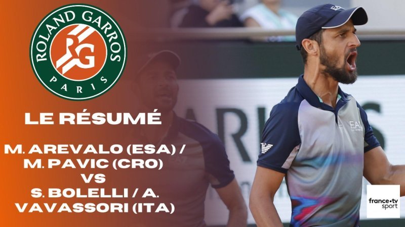 Finale Double (H) : Le Résumé De M. Arevalo / M. Pavic Vs S. Bolelli ...