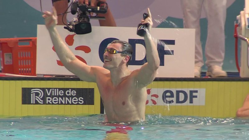 VIDEO. 100m Papillon (H) : Maxime Grousset Explose Le Record De France ...