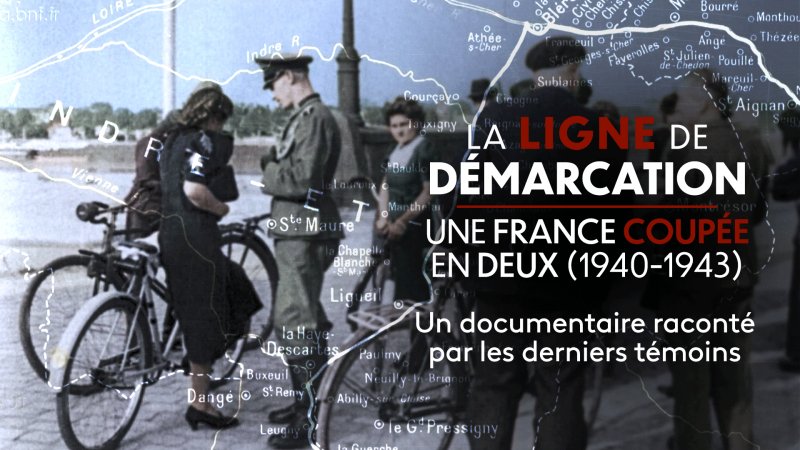 La Ligne De Démarcation, Une France Coupée En Deux (1940-1943) En ...