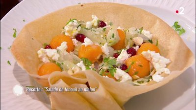 Replay C Est Au Programme C Est Au Programme Salade De Fenouil Au Melon Du France 2