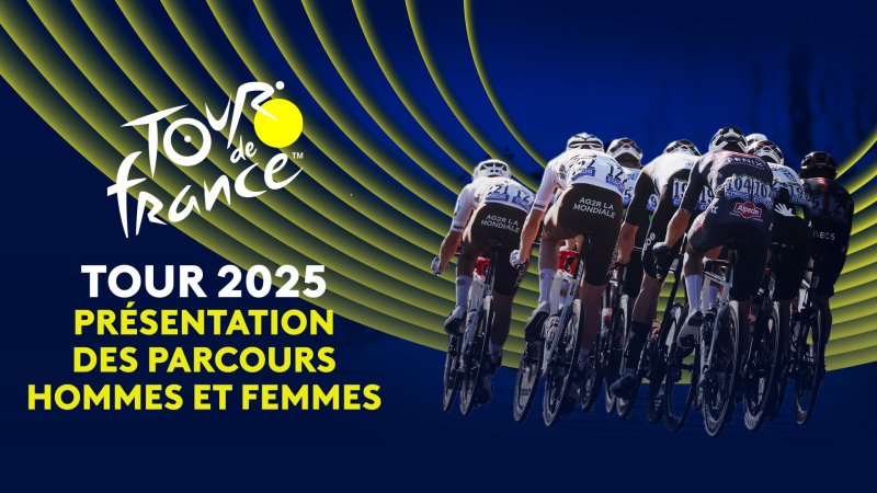 TDF 2025 : présentation des parcours féminin et masculin