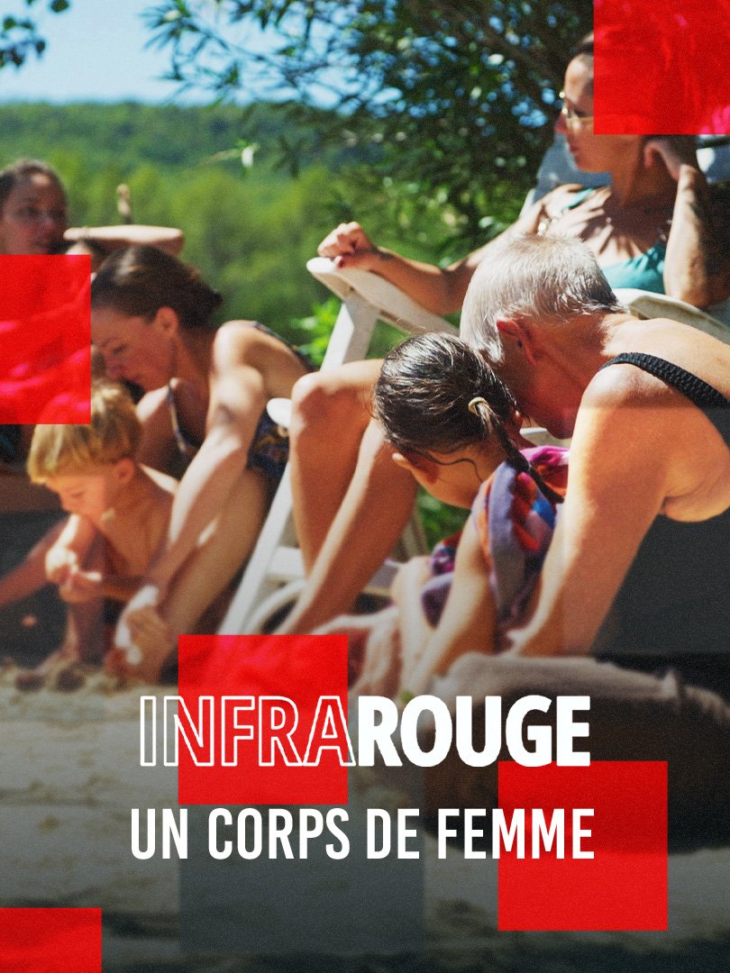 Infrarouge Un corps de femme