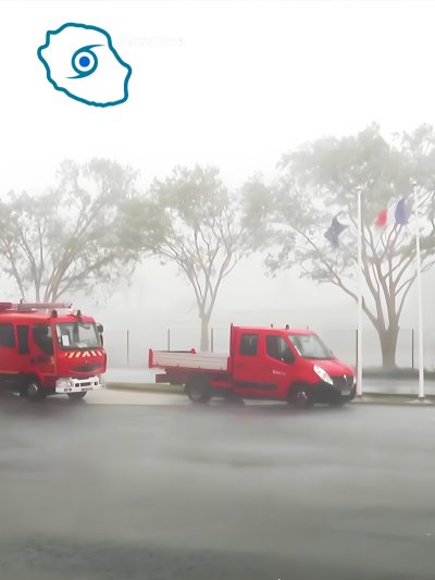 En immersion avec les pompiers de Saint-Benoît pendant le cyclone [Grand format] - vidéo undefined - france.tv