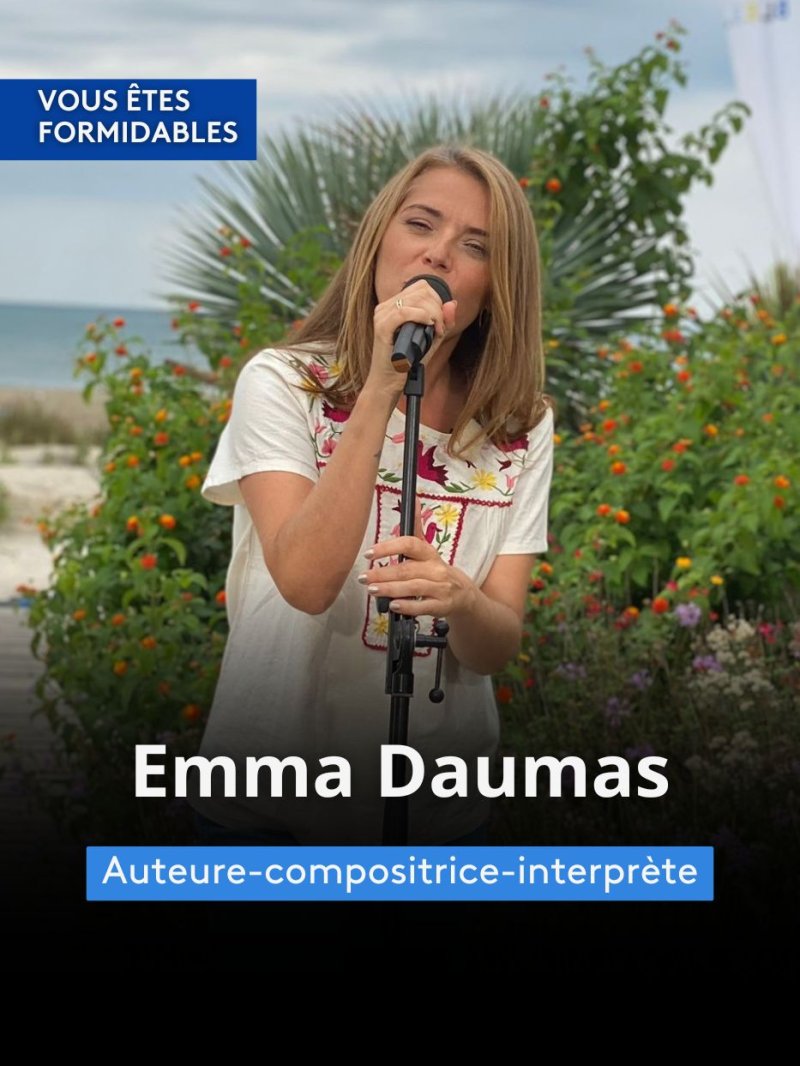 Emma Daumas, chanteuse et ancienne candidate de la Star Academy - vidéo undefined - france.tv